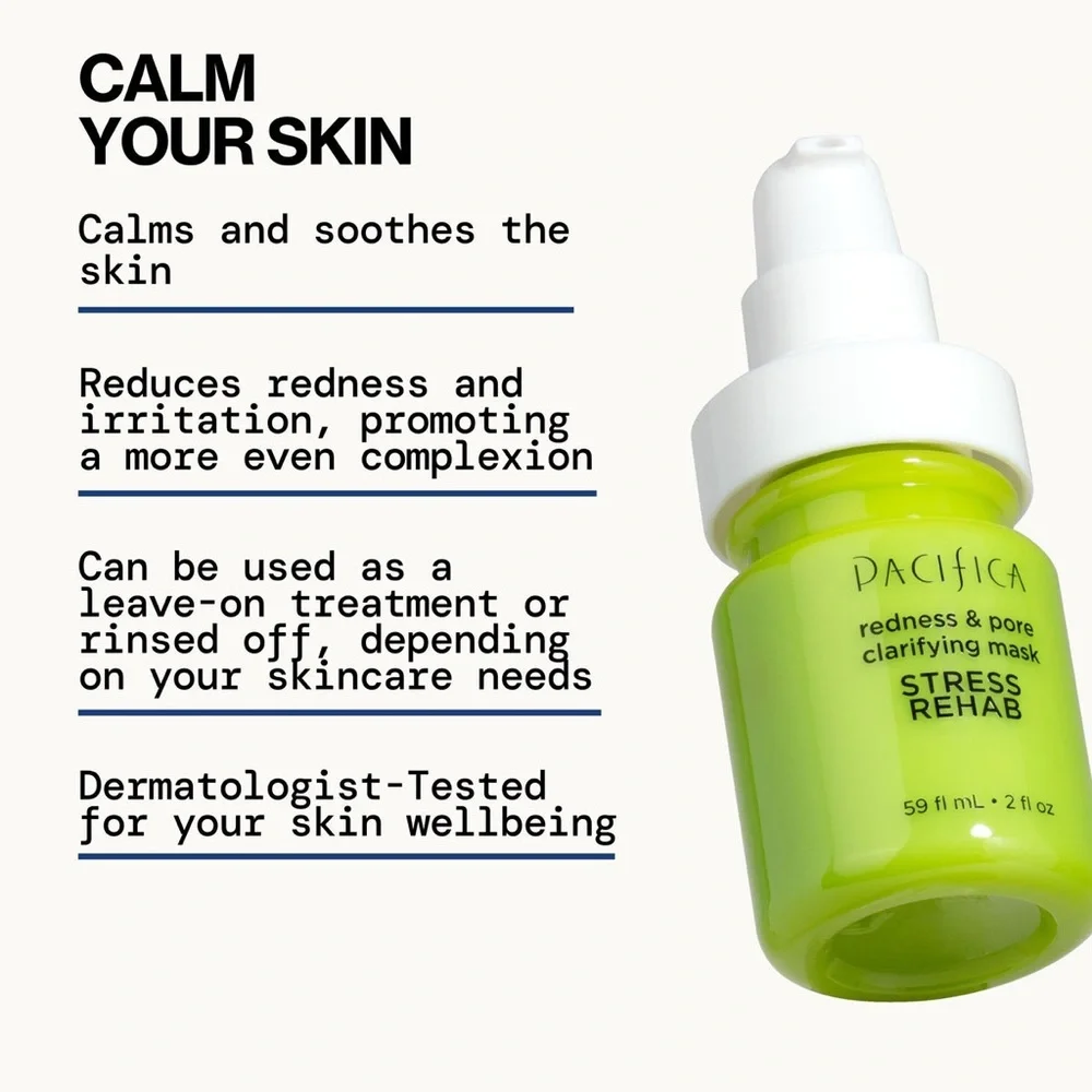 Pacifica Redness & Pore Clarifying Mask.